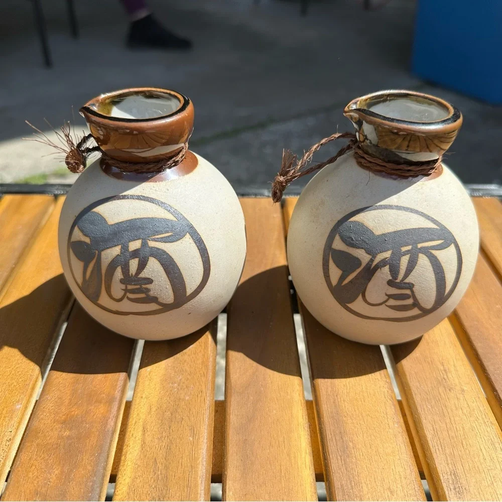 Authentic Japanese Ceramic Sake Set